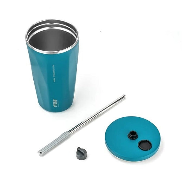 600ml吸管隨行咖啡杯