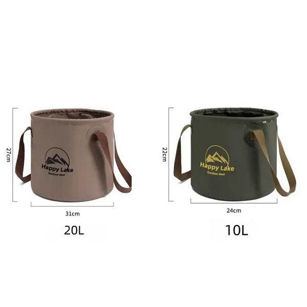 加厚材質露營摺疊水桶