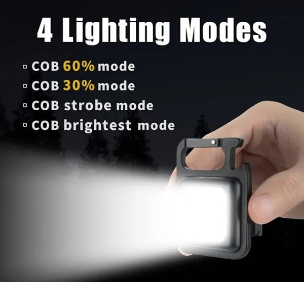 D扣鑰匙扣露營燈