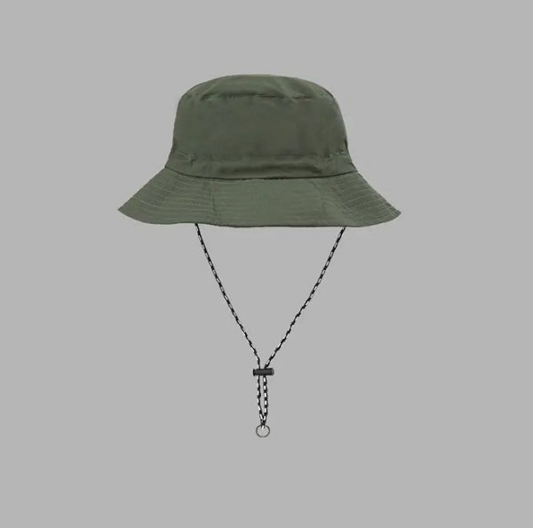 折疊口袋漁夫帽-防潑水遮陽帽