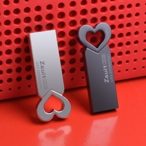 愛心造型隨身碟