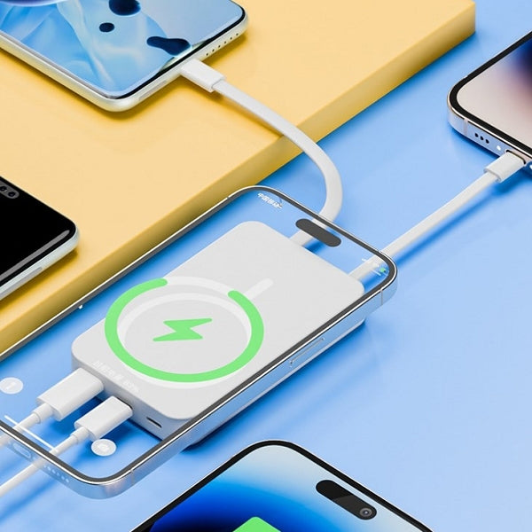 快充磁吸無線行動電源