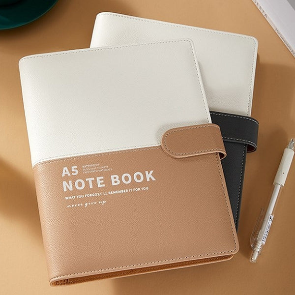 25k拼色活頁本筆記本