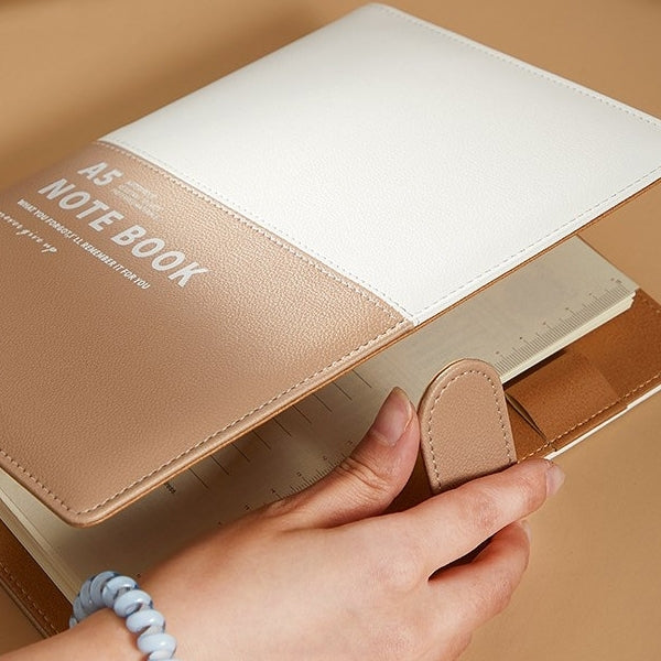 25k拼色活頁本筆記本