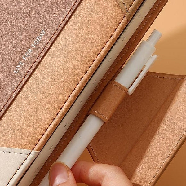 A5簡約商務磁扣筆記本