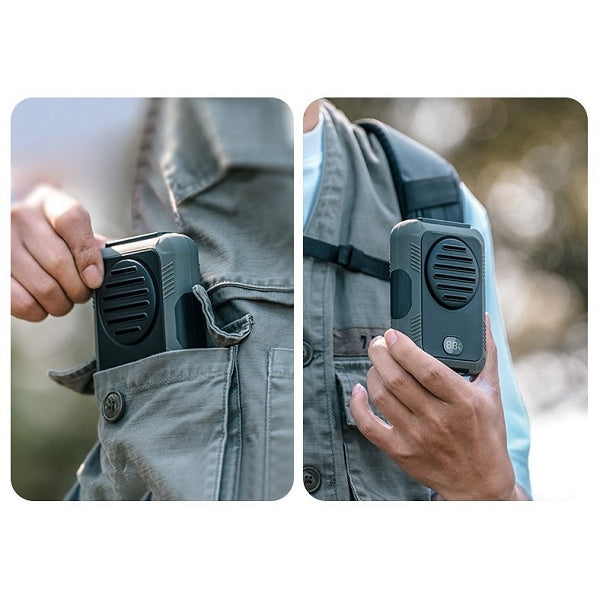 腰掛頸掛多功能戶外隨身風扇