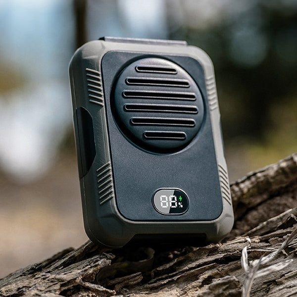 腰掛頸掛多功能戶外隨身風扇