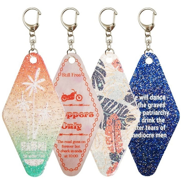 客製化壓克力飯店鑰匙圈