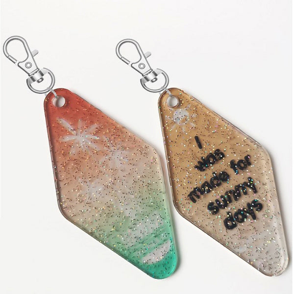 客製化壓克力飯店鑰匙圈