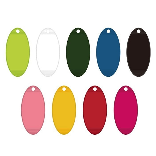 復古行李牌造型鑰匙圈