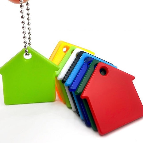 PVC軟膠房子造型鑰匙圈