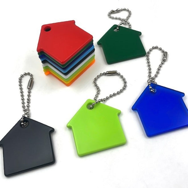 PVC軟膠房子造型鑰匙圈