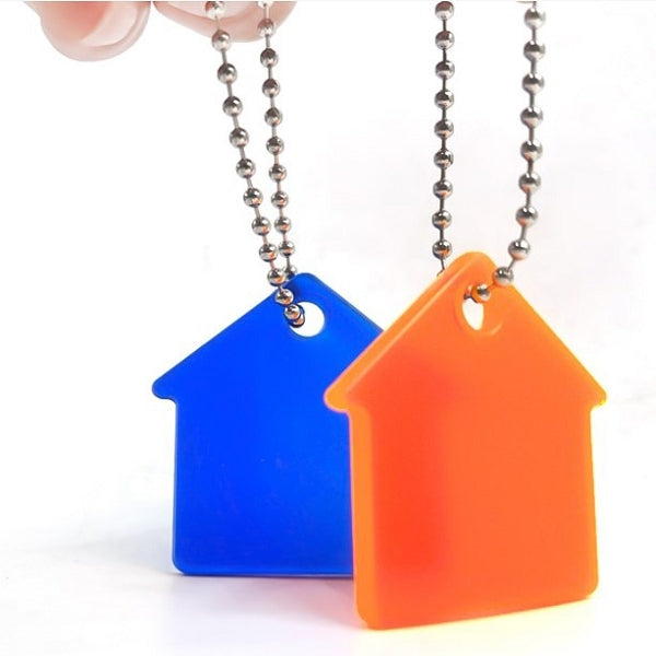 PVC軟膠房子造型鑰匙圈