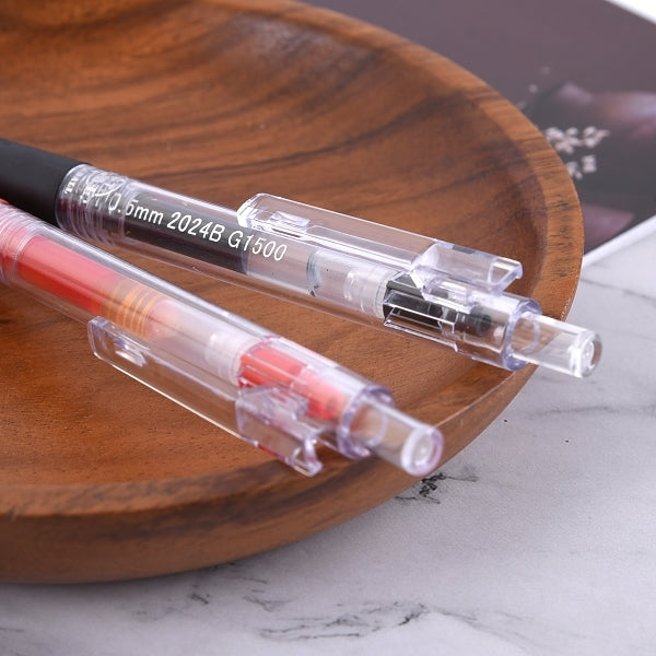 大墨量按壓中性筆