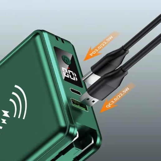 多功能6合1行動電源