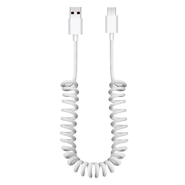 USB傳輸充電線-彈簧充電線