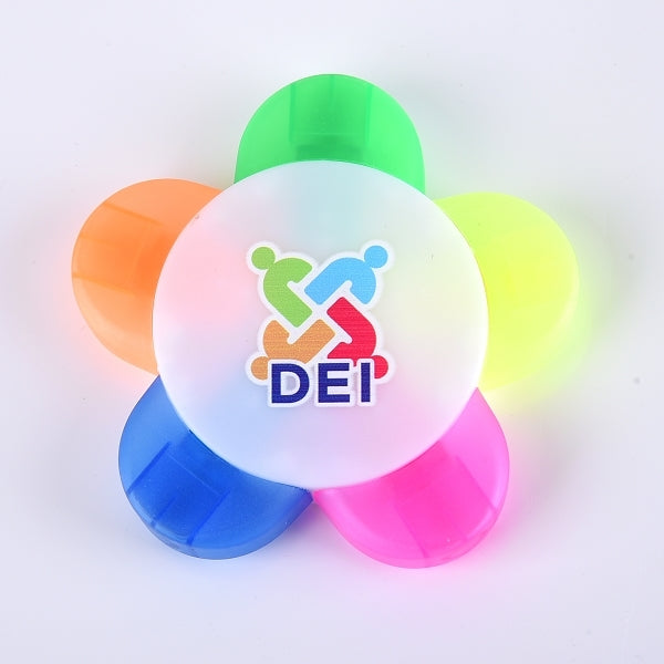 花瓣造型螢光筆