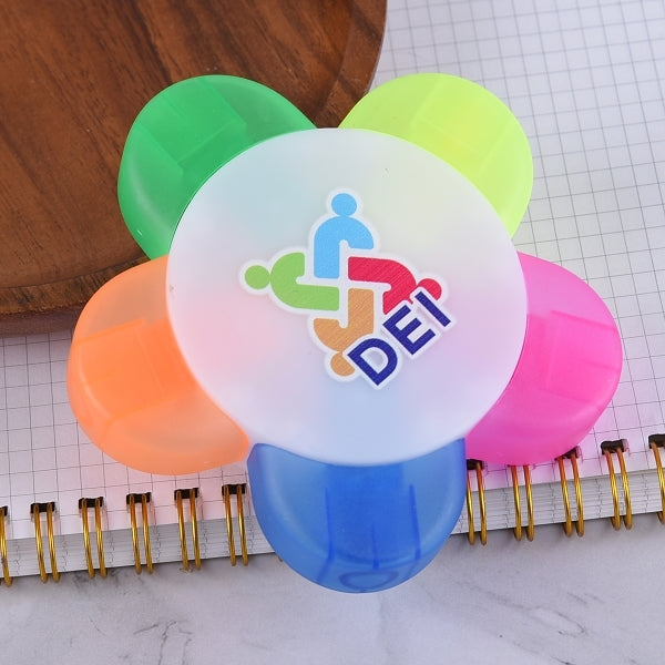 花瓣造型螢光筆