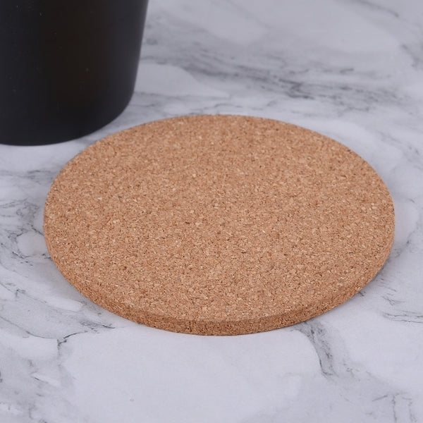 客製圓形軟木杯墊-直徑10cm