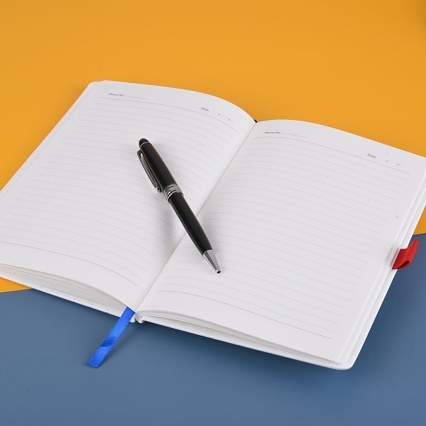 25K皮革燙銀精裝工商日誌