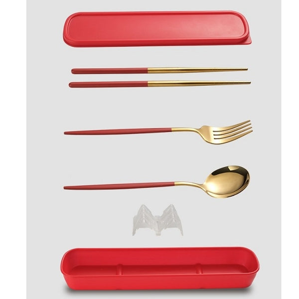 不鏽鋼餐具3件組