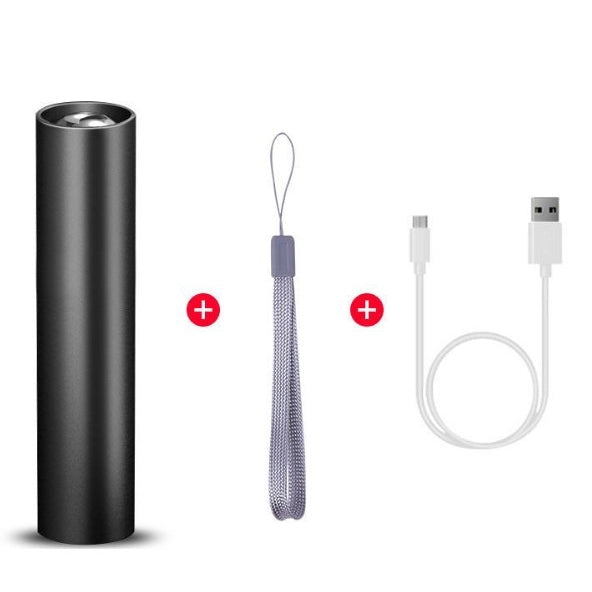 變焦鋁合金LED手電筒