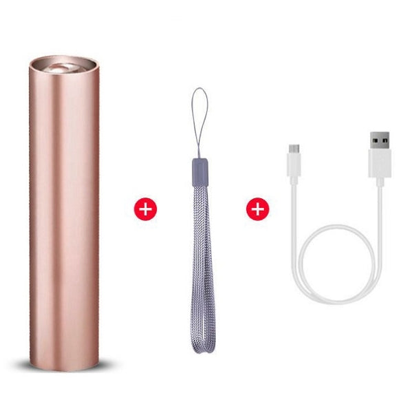 變焦鋁合金LED手電筒