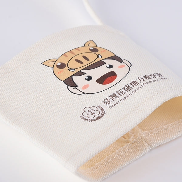 12安米色帆布杯套