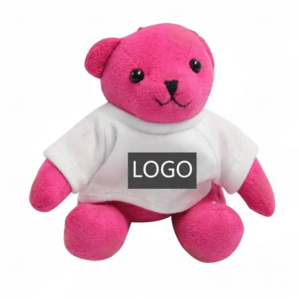 10cm迷你吊飾小熊毛絨玩具