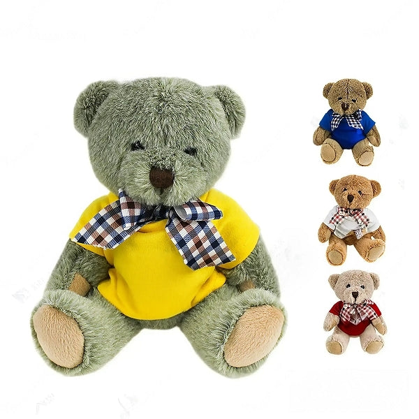 16cm關節可動蝴蝶結小熊