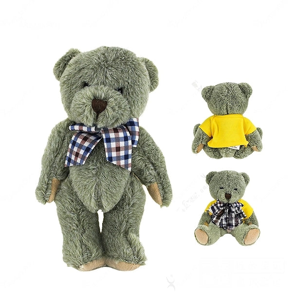 16cm關節可動蝴蝶結小熊