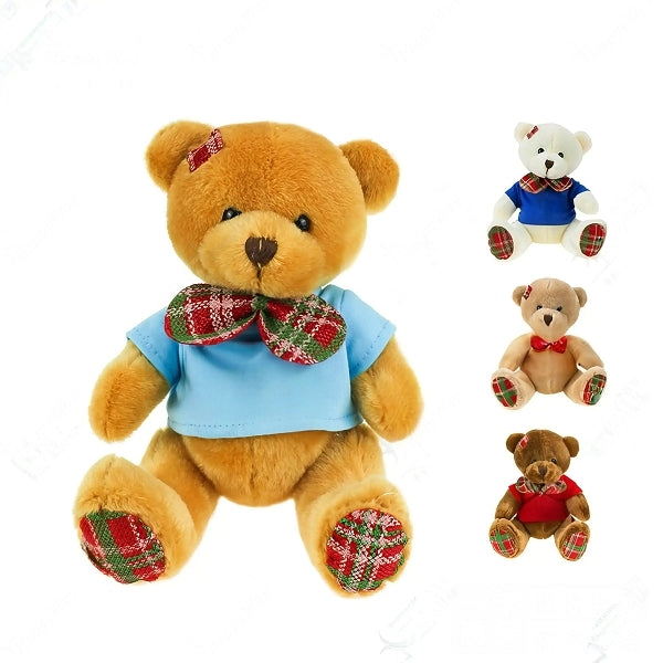 18cm可愛聖誕領結小熊