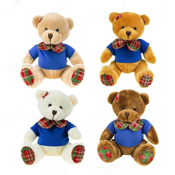 18cm可愛聖誕領結小熊