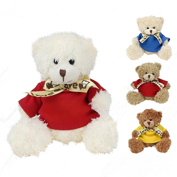 20cm短毛絨坐姿小熊