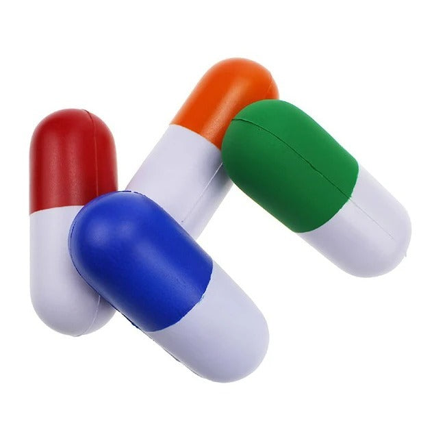 藥丸造型壓力球