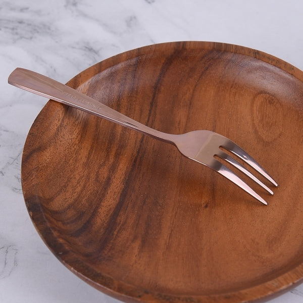 玫瑰金410不鏽鋼叉子