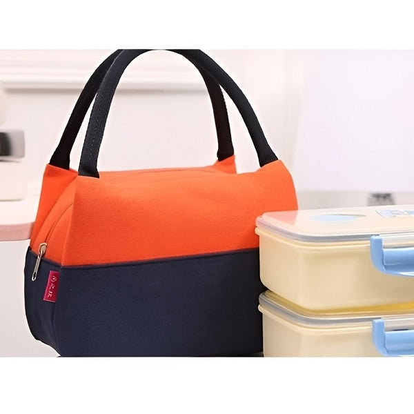 帆布防水便當包