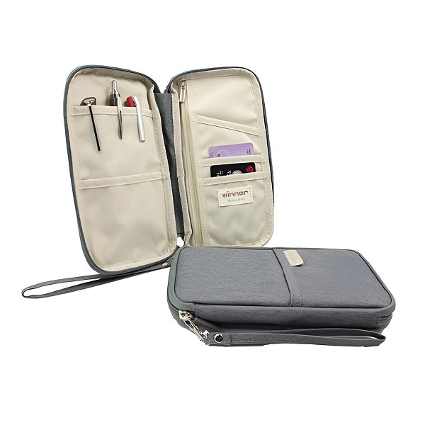 簡約旅遊證件收納包