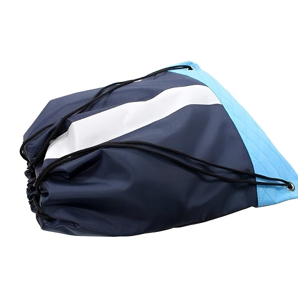 反光條雙肩背袋束口包