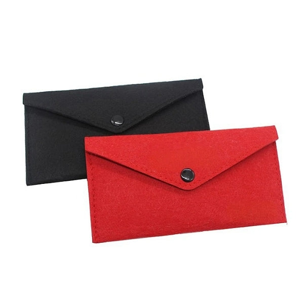 信封式毛氈布眼鏡收納袋