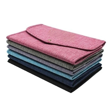 牛津布信封造型化妝收納包