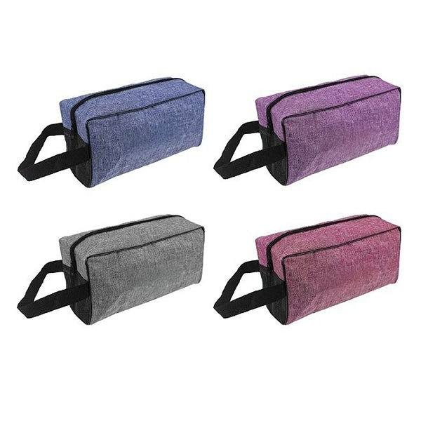 手提多色方形收納包