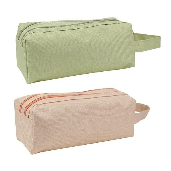 大容量雙層筆袋