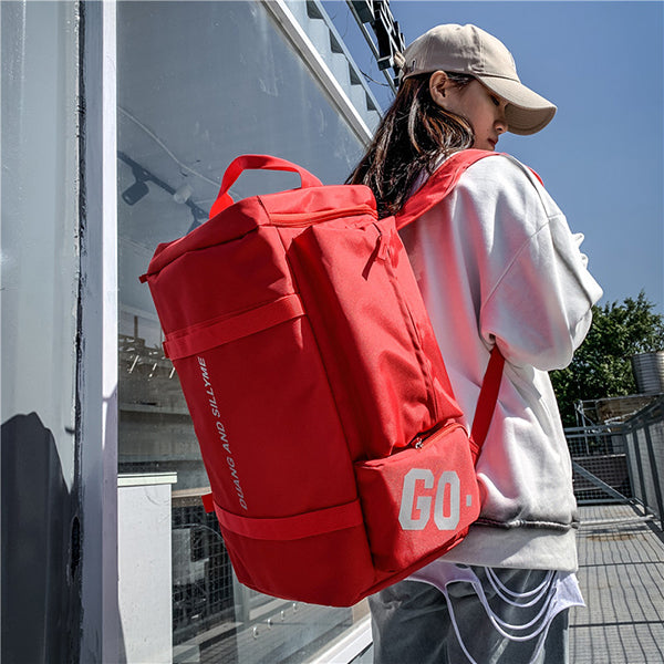 牛津布大容量運動旅行包