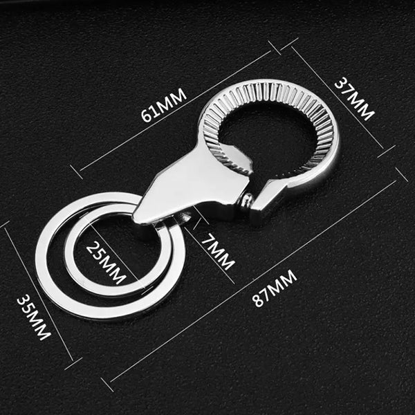 雙環開瓶器鑰匙圈