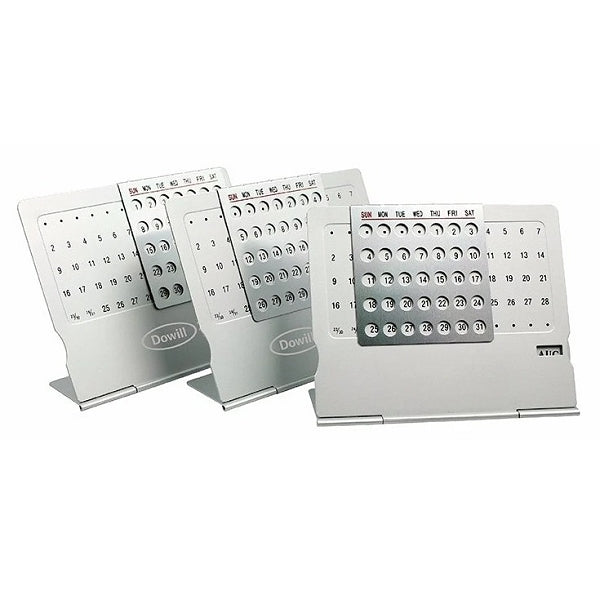 摺疊金屬萬年曆