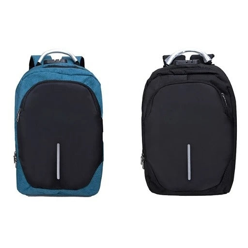 牛津布密碼鎖旅行後背包