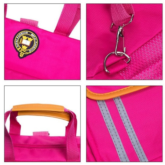 肩背手提多功能後揹書包