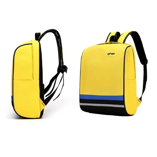 拼接色兒童雙肩書包