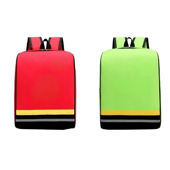 拼接色兒童雙肩書包